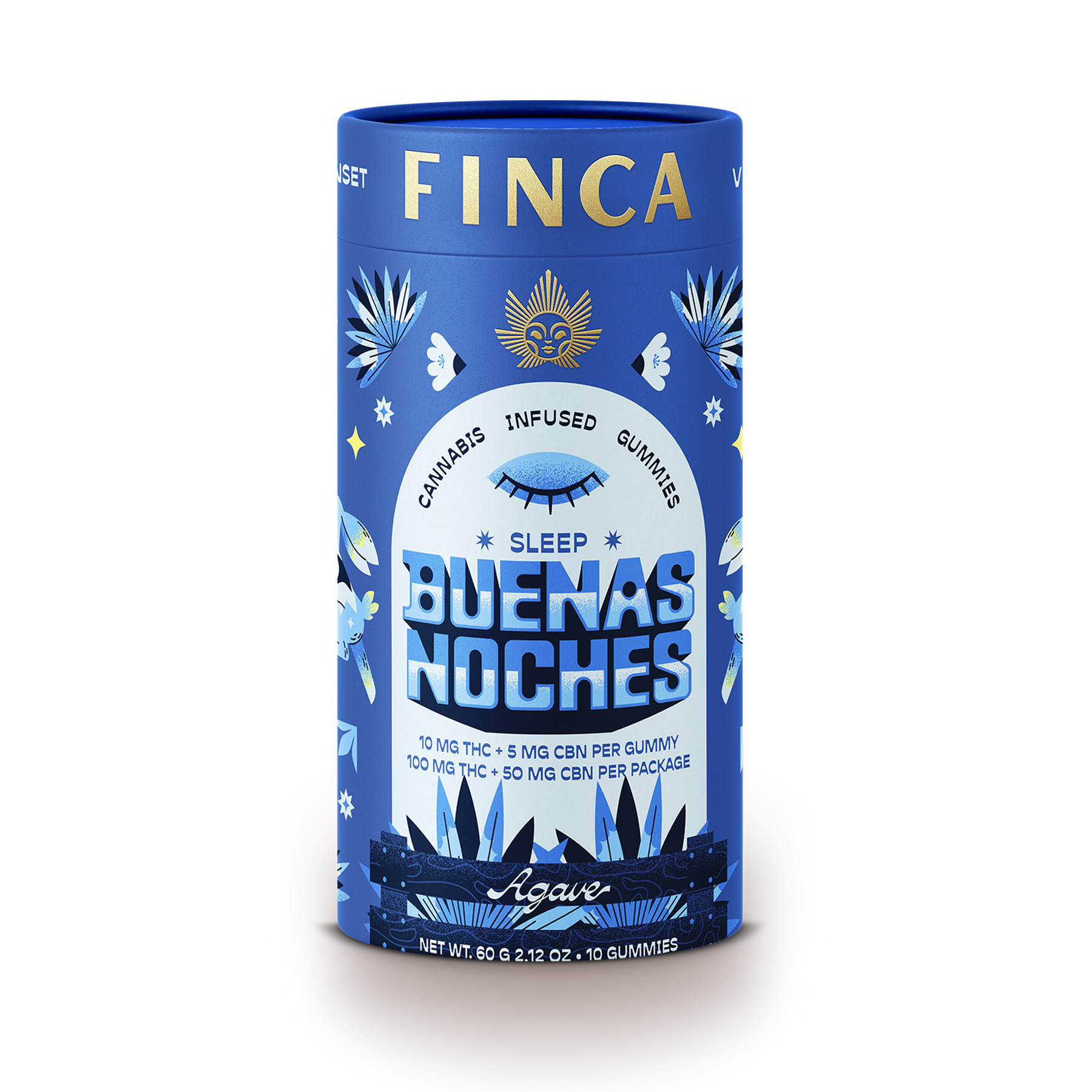 Agave Sleep Buenos Noches Gummies by Finca 100mg