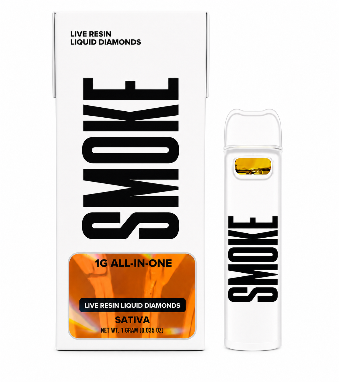 Daybreak Fuel Liquid Diamond / Live Resin AIO by Smoke 1g