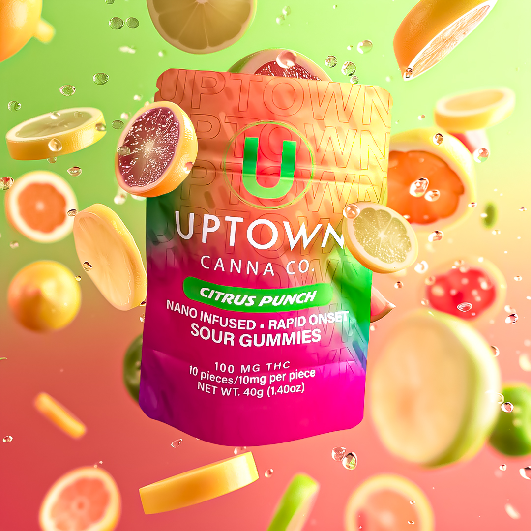 Citrus Punch 10 pack Gummies by Uptown Canna