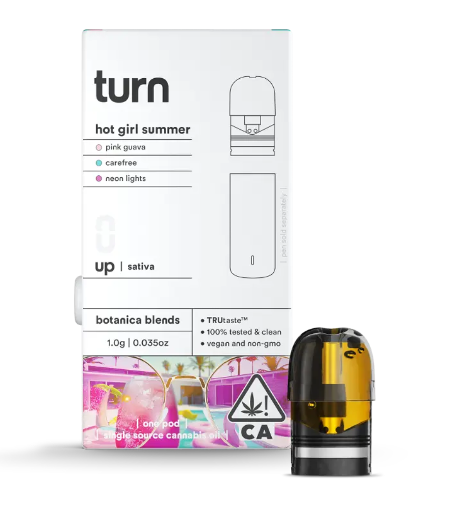 Hot Girl Summer Live Resin Vape Pod + Battery by Turn 1g