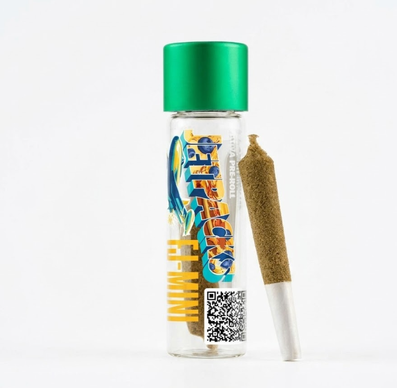 Blueberry Pancakes Infused Sativa Single Pre roll By JetPacks 0.6g