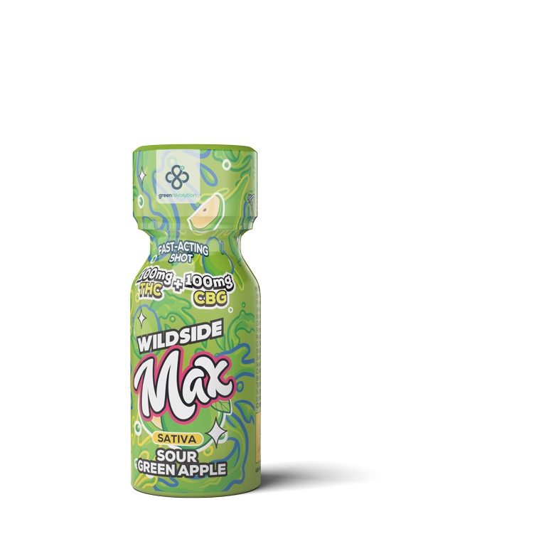Sour Green Apple Drink Shot by Wildside Max