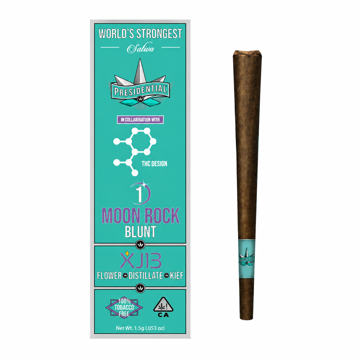 XJ13 Moon rock Blunt by Presidential  1.5g