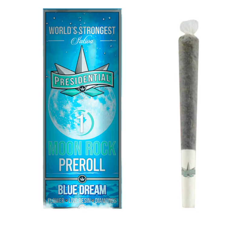 Blue Dream Moon Rock Blunt By Presidential