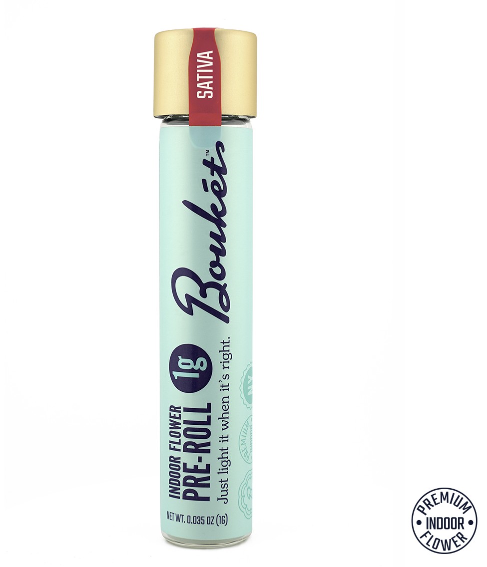 Rose Gold Runtz single pre roll by Bouket 1g