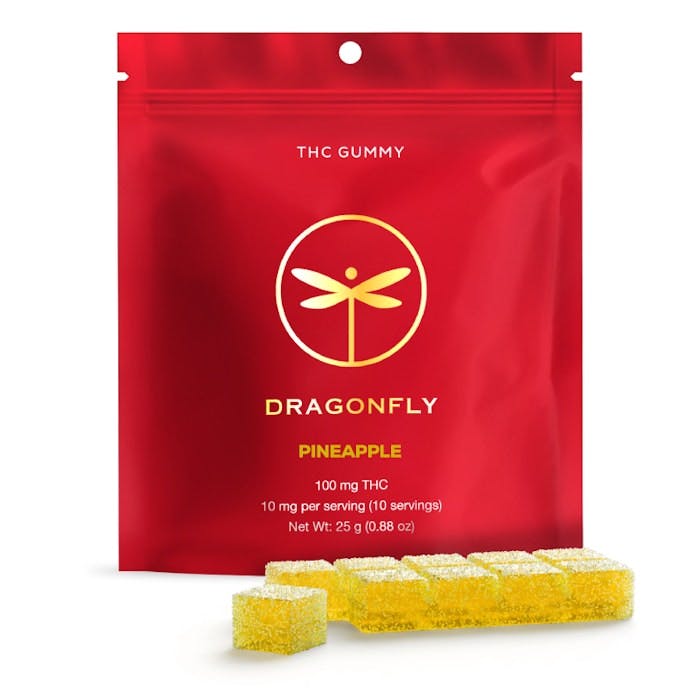 PINEAPPLE FLAVOR THC GUMMIES