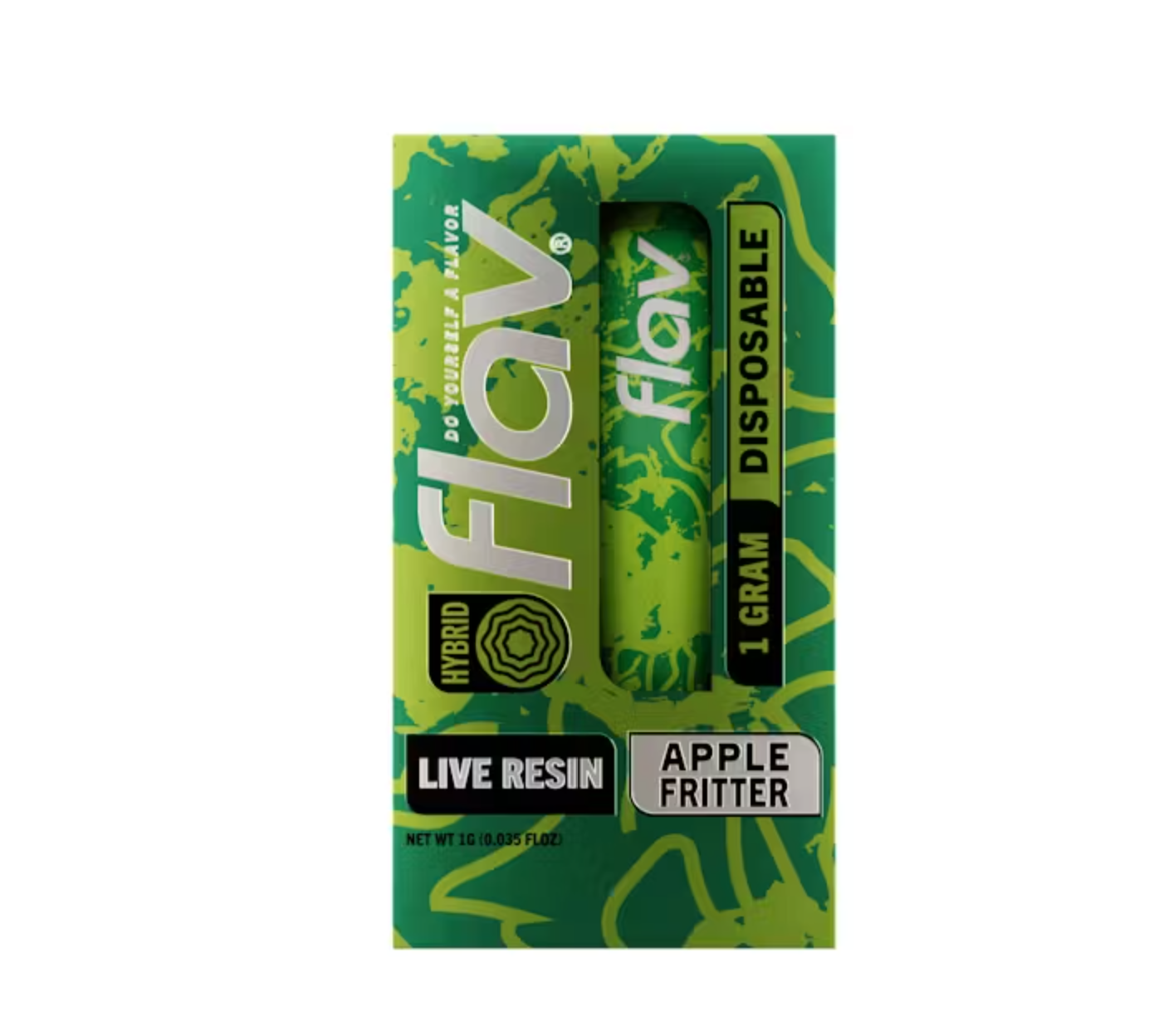 Apple Fritter Live Resin All in One Vape 1g