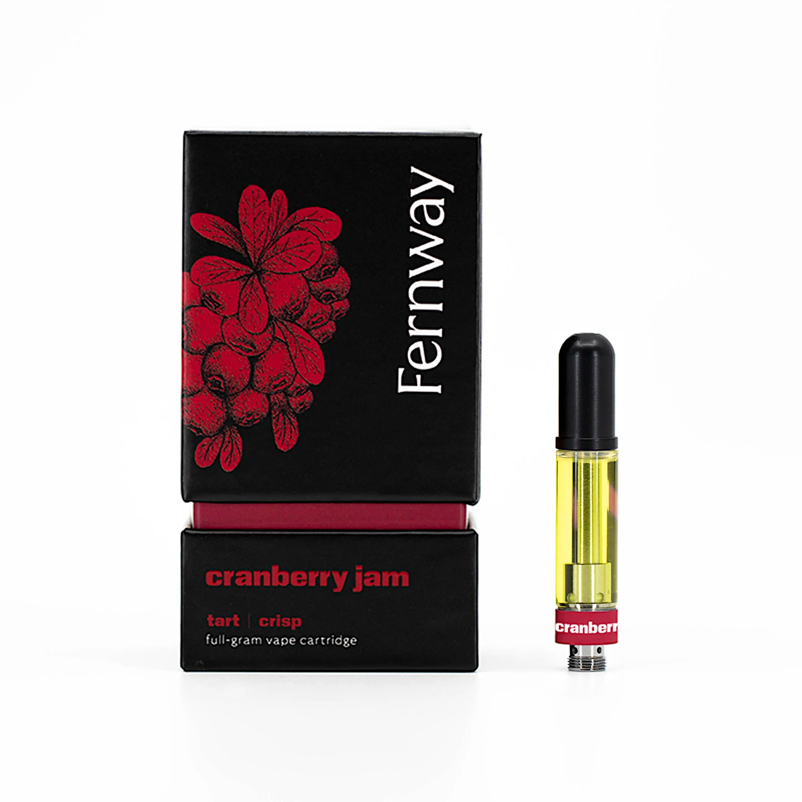 Cranberry Jam 510 vape cart by Fernway 1g