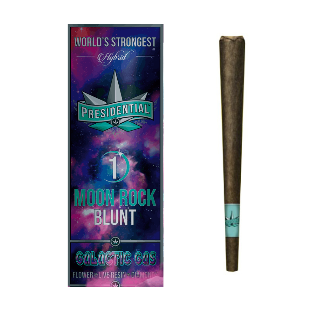 Galactic Gas Moon Rock Pre roll blunt By Presidential 1.5g