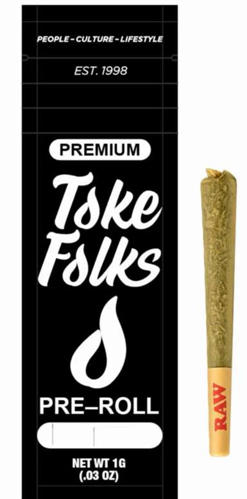 Island Zushi Single Pre Roll by Toke Folks 1g