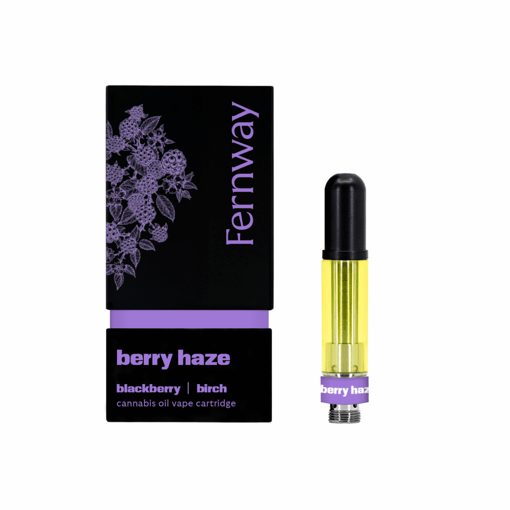 Berry Haze 510 vape cart by Fernway 1g