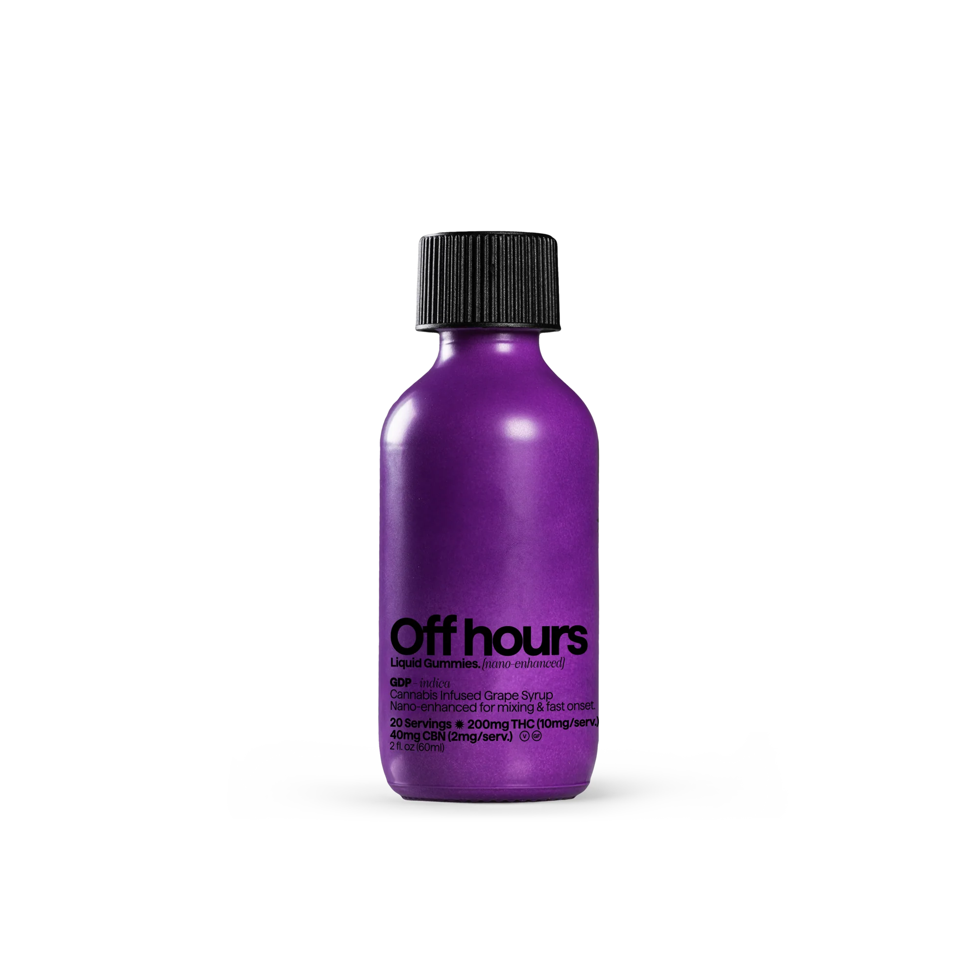 GDP Liquid Gummies by Off Hours 200mg