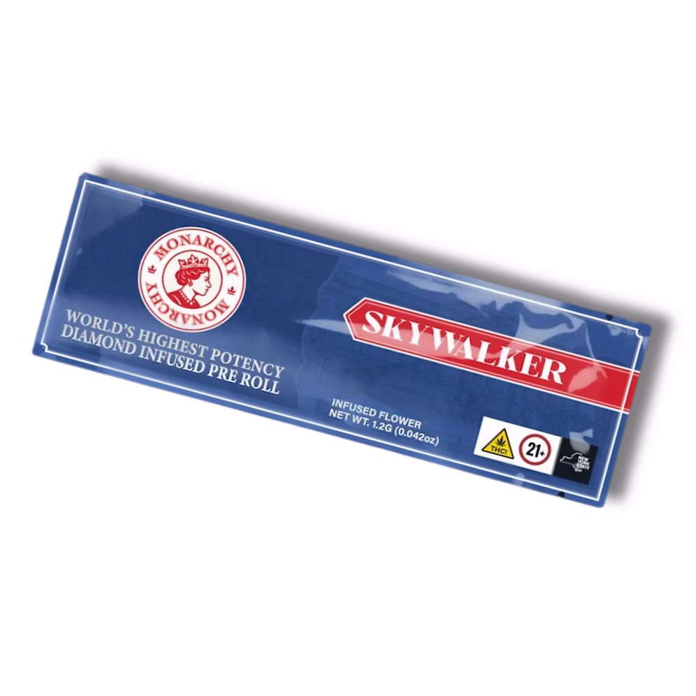 Skywalker Diamond Infused Pre Roll by Monarchy 1g