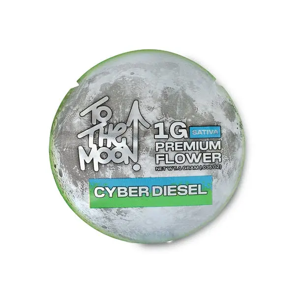 Cyber Diesel indoor grown flower 1g