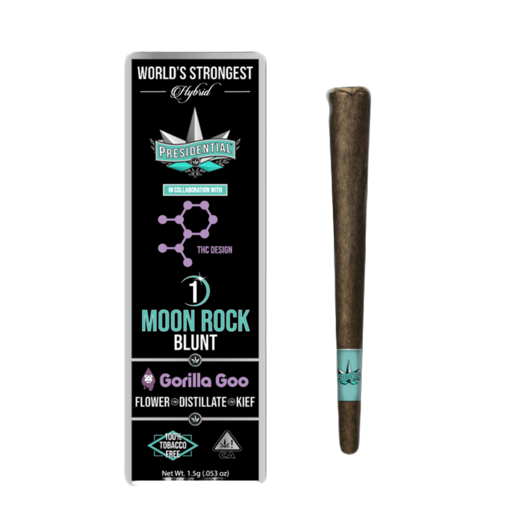 Gorilla Goo Moon rock Blunt by Presidential  1.5g