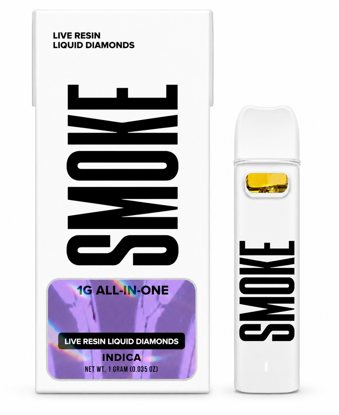 Grape Sorbet Liquid Diamond / Live Resin AIO by Smoke 1g