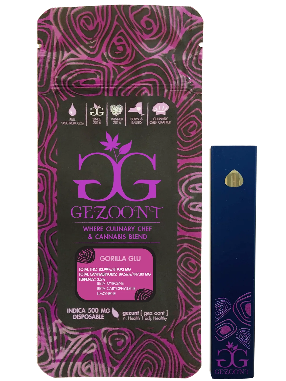 Gorilla Glu All In One Vape Half Gram 0.5g