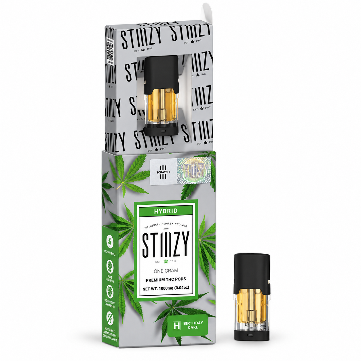 Birthday Cake THC POD by Stiiizy 1G