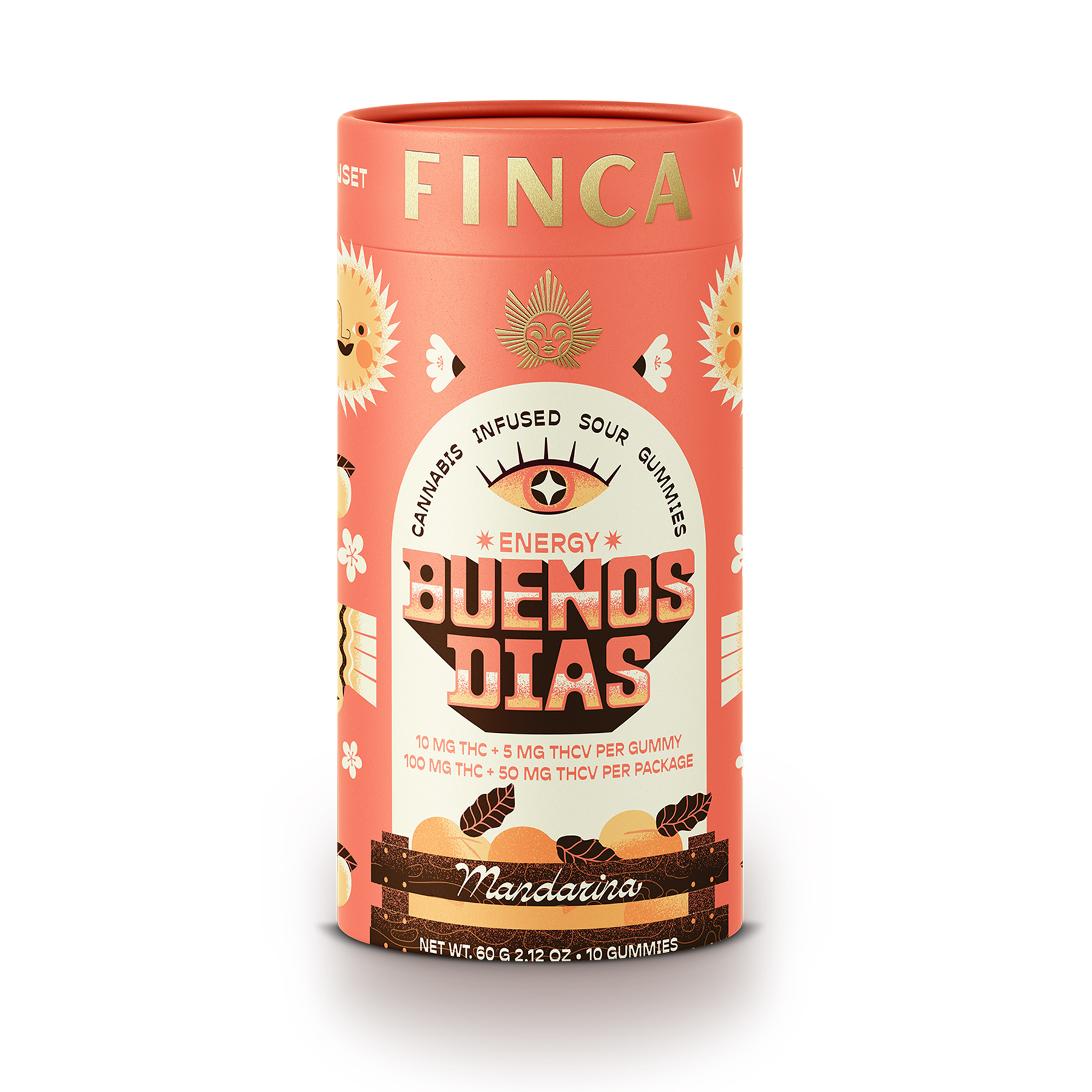 Mandarina Sour Gummies by Finca 100mg