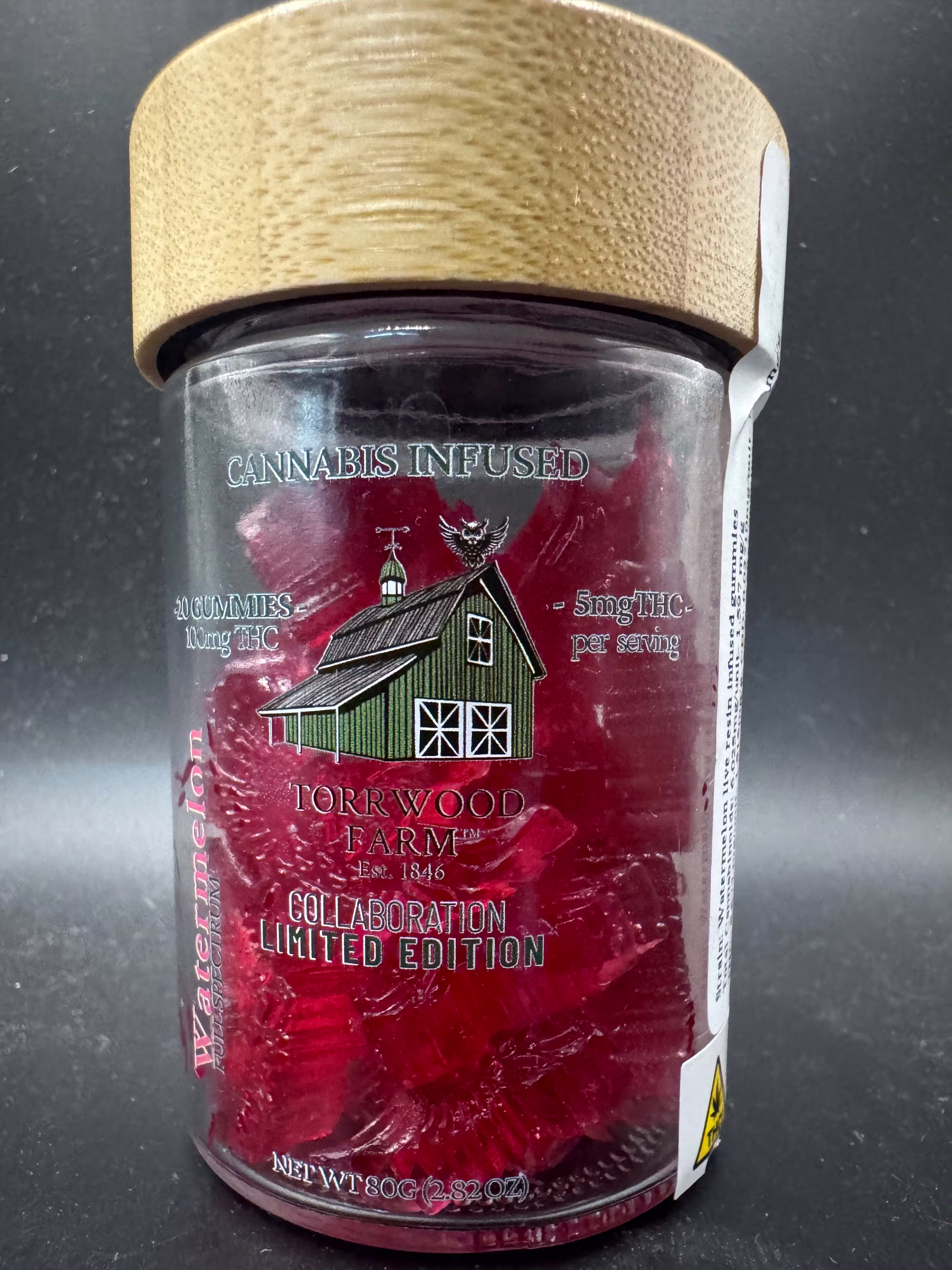 Watermelon Gummies 20 pcs (Low Dose) 100mg