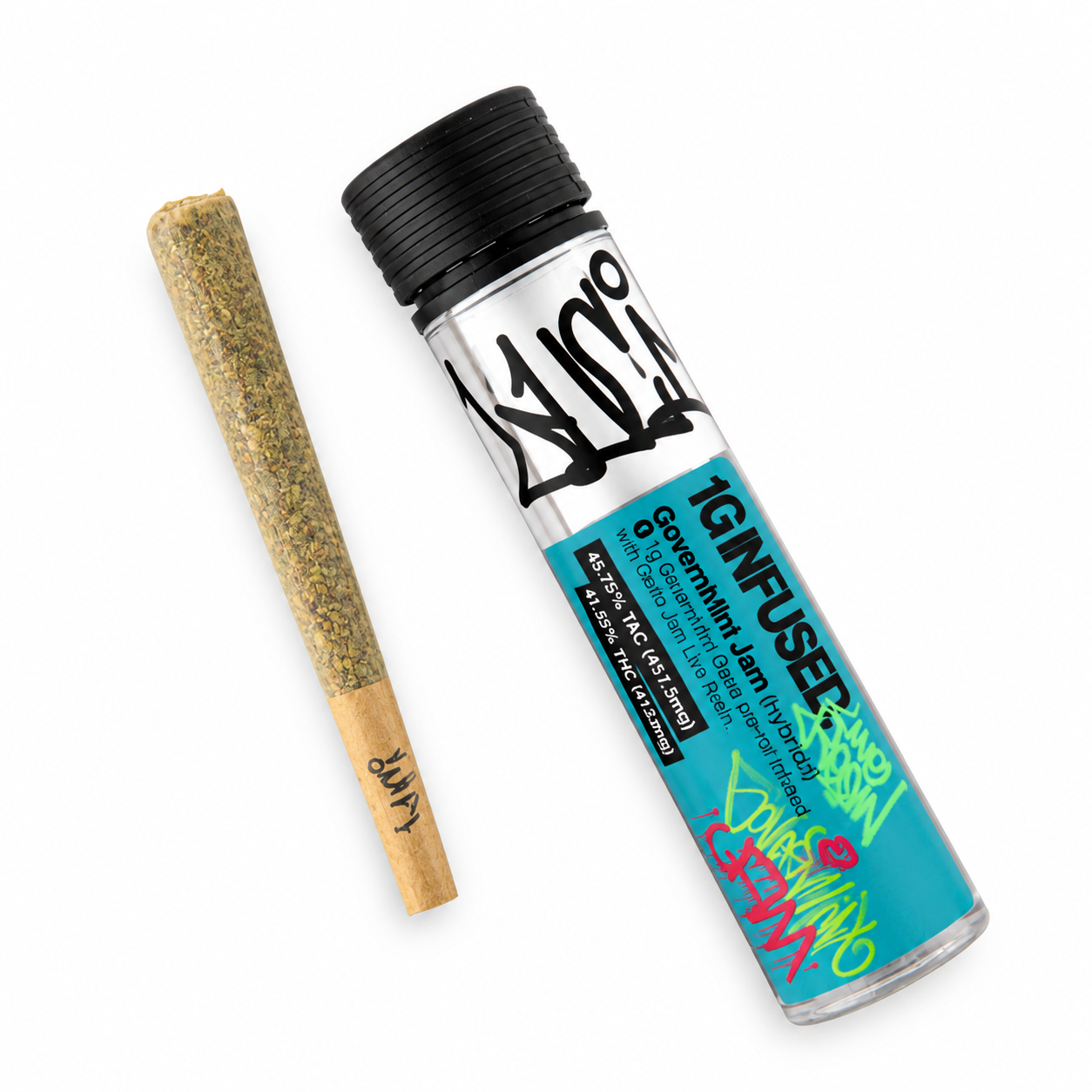 GovernMint Jam Live Resin pre roll 1G by Luci