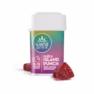 Island Punch Certified Kosher Gummies (Sativa) 100mg
