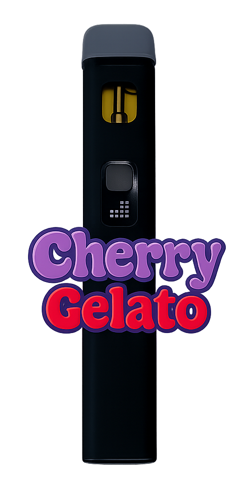 Cherry Gelato All In One Disposable Vape by Suspect 2g Suspect
