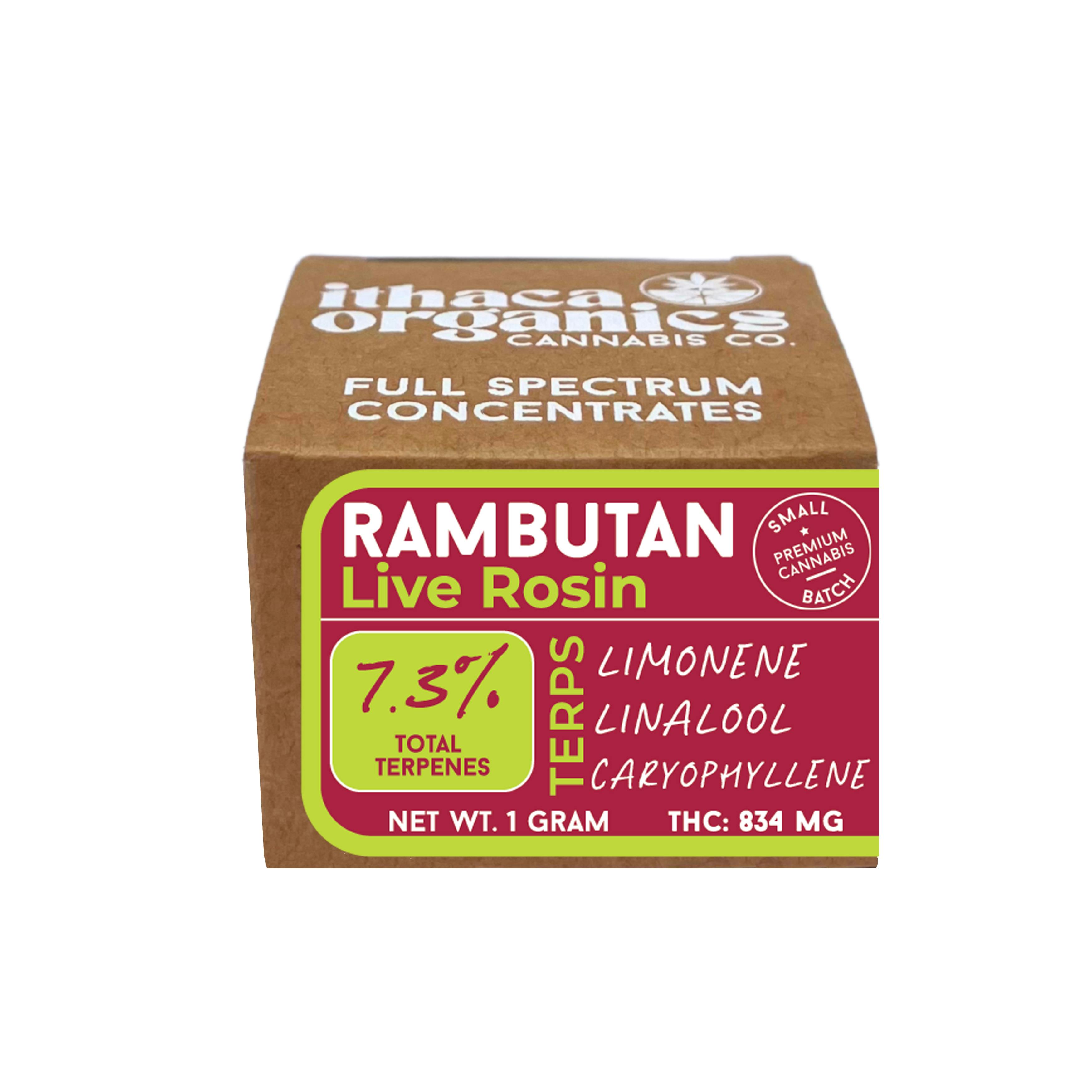 Rambutan Live Rosin by Ithaca Organics