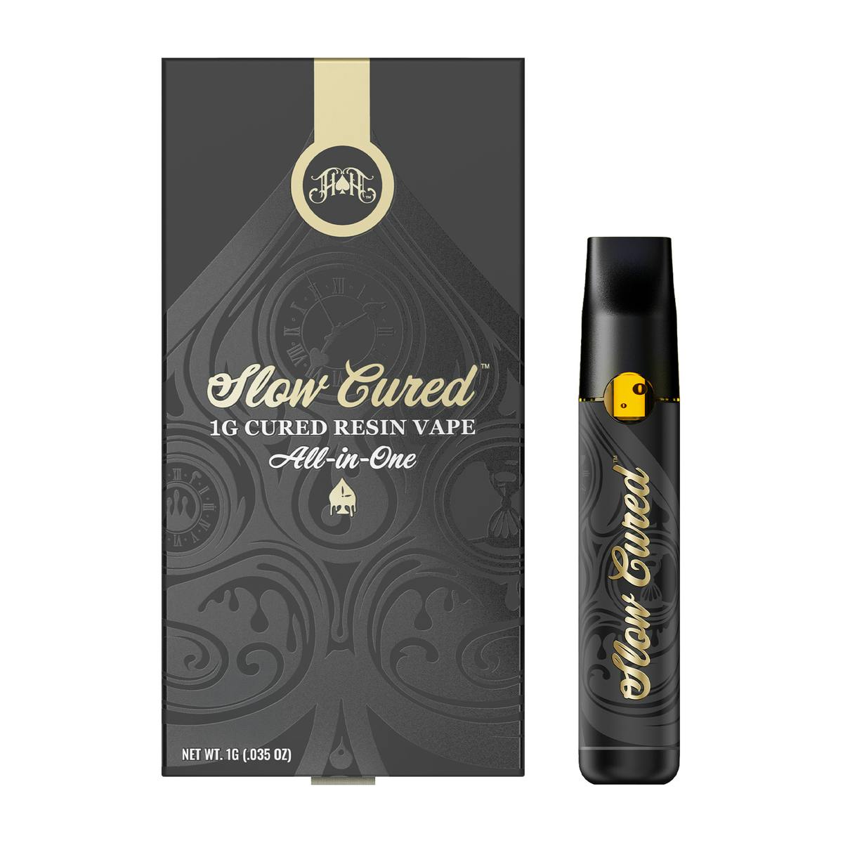 Mega Diesel Cured Resin All In One Vape by Heavy Hitters 1g