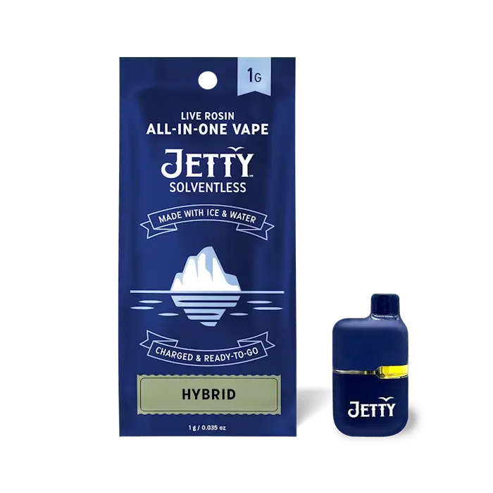 Pink Meridian Rosin All In One Disposable vape by Jetty  1g