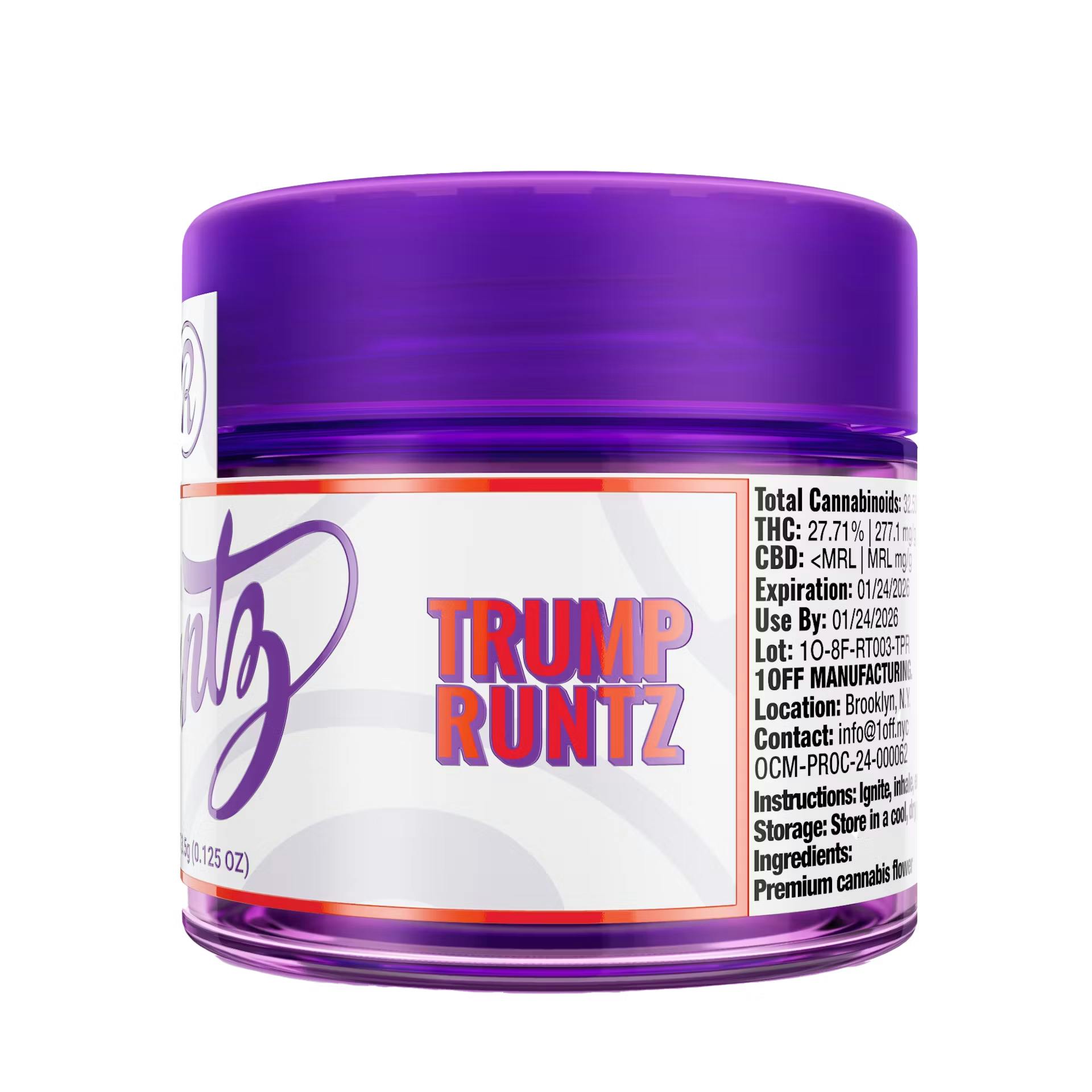 Trump Runtz Indoor Flower 3.5g