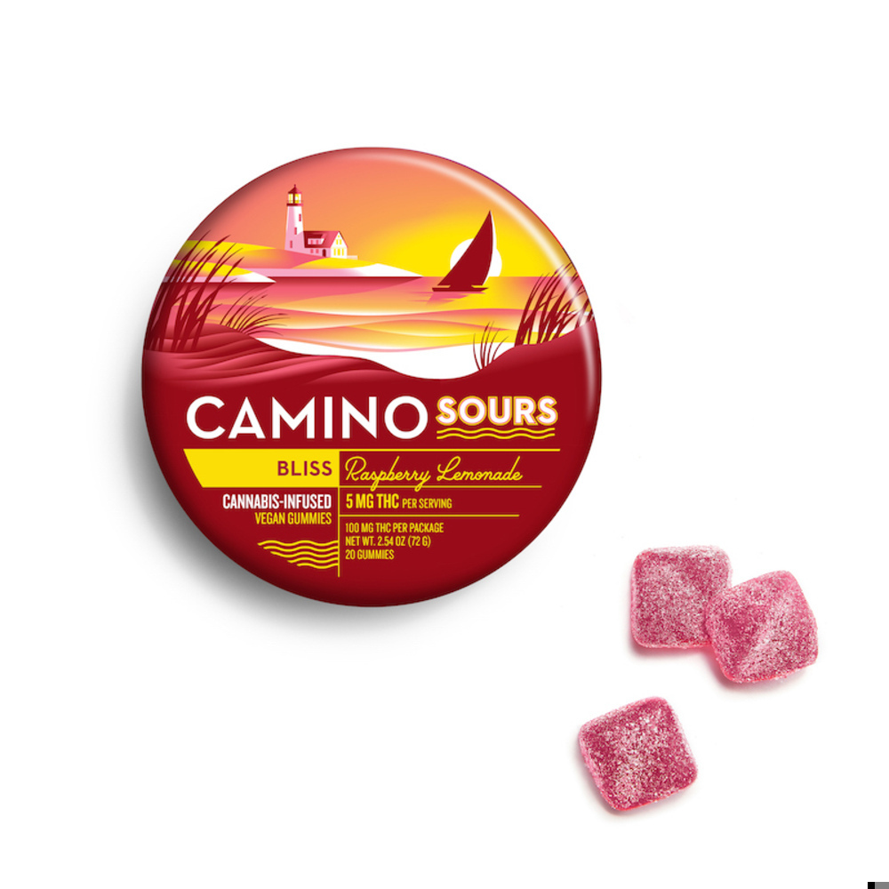 Sour Raspberry 10 pack by Camino 100mg