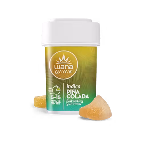 Pina Colada Certified Kosher Gummies by Wana 100mg