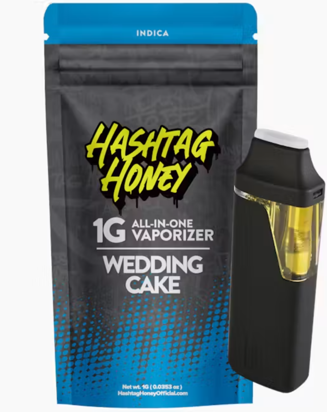 Honey Wedding cake All In One Disposable Vape by Hashtag Honey 1g