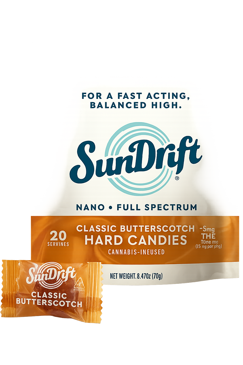 Butterscotch Hard Candy 100mg