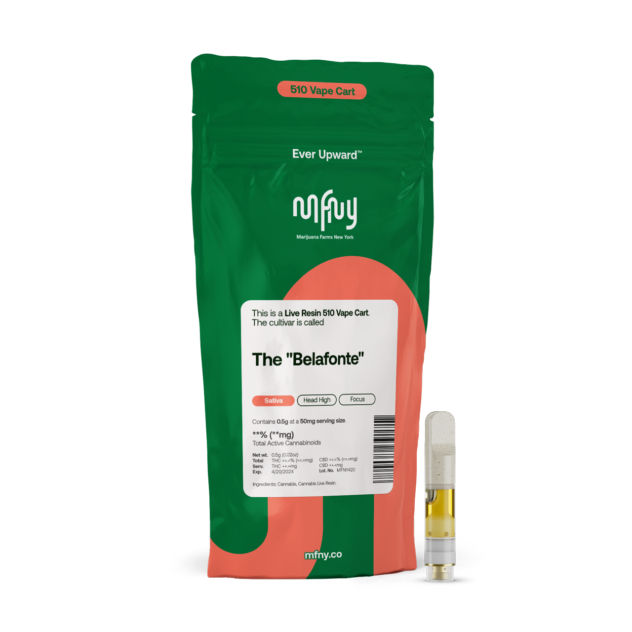 The Belafonte Live Resin 510 Cart | .5g