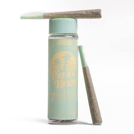 Trop Cherry Pre Roll 7 pack by Papa's Herb 7g