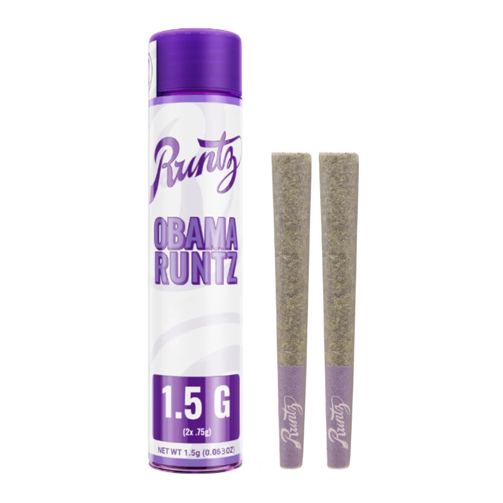 Obama Runtz 2 pack Pre Roll by Runtz 1.5g