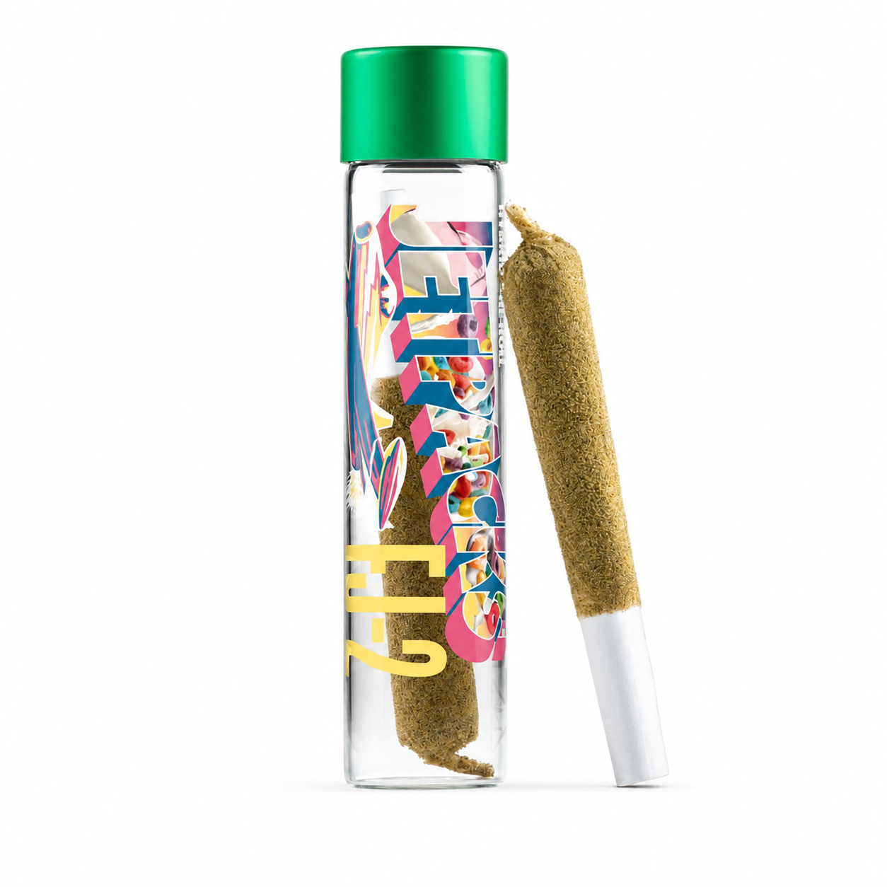 Cereal Milk Infused Hybrid Single Pre roll By JetPacks 0.6g