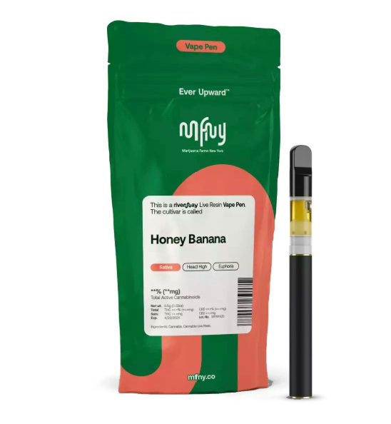 Honey Banana Live Resin 510 Cart | .5g