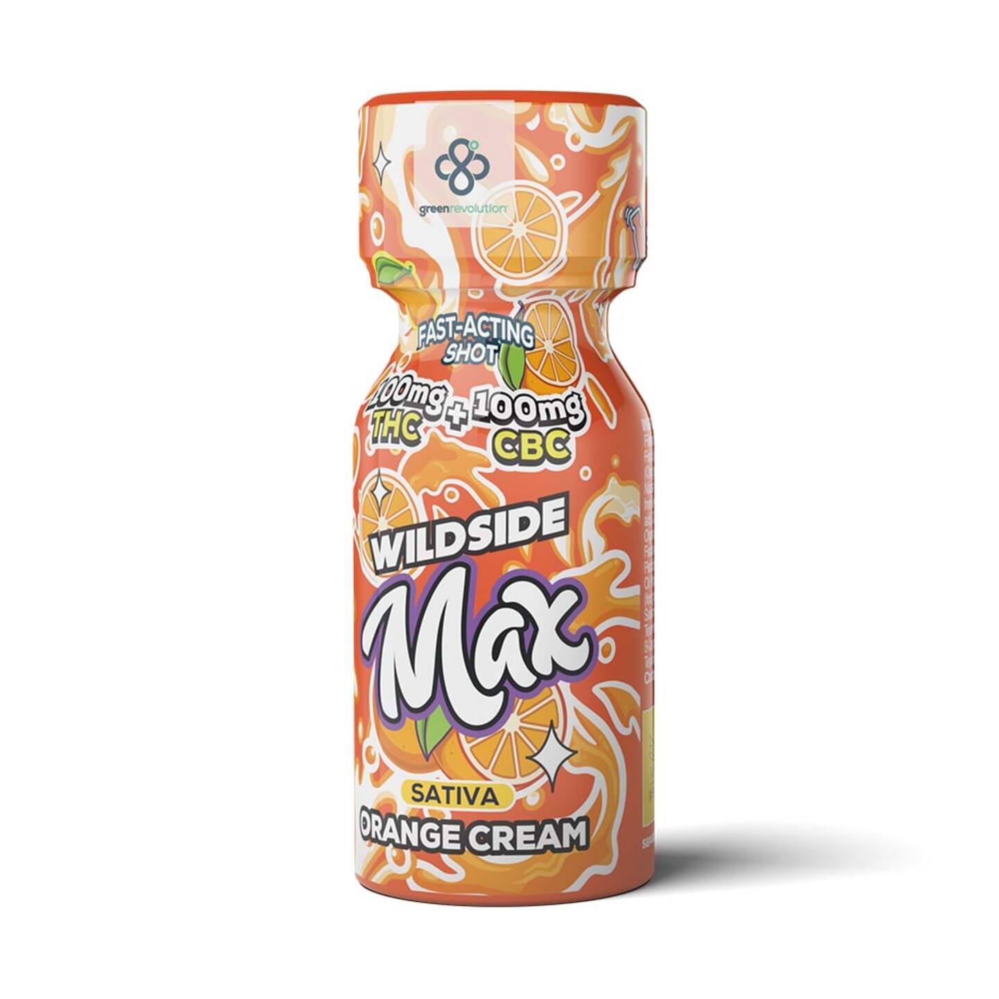Orange Cream Fast Acting Drink Shot (Sativa)100mg