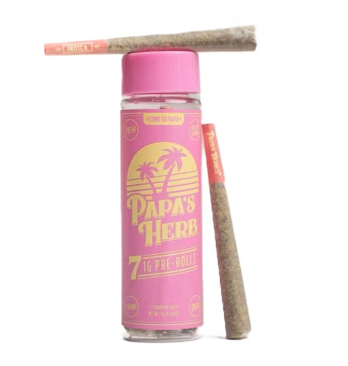 Northern Lights 7 pack Pre Rolls by Papa's Herb 7g