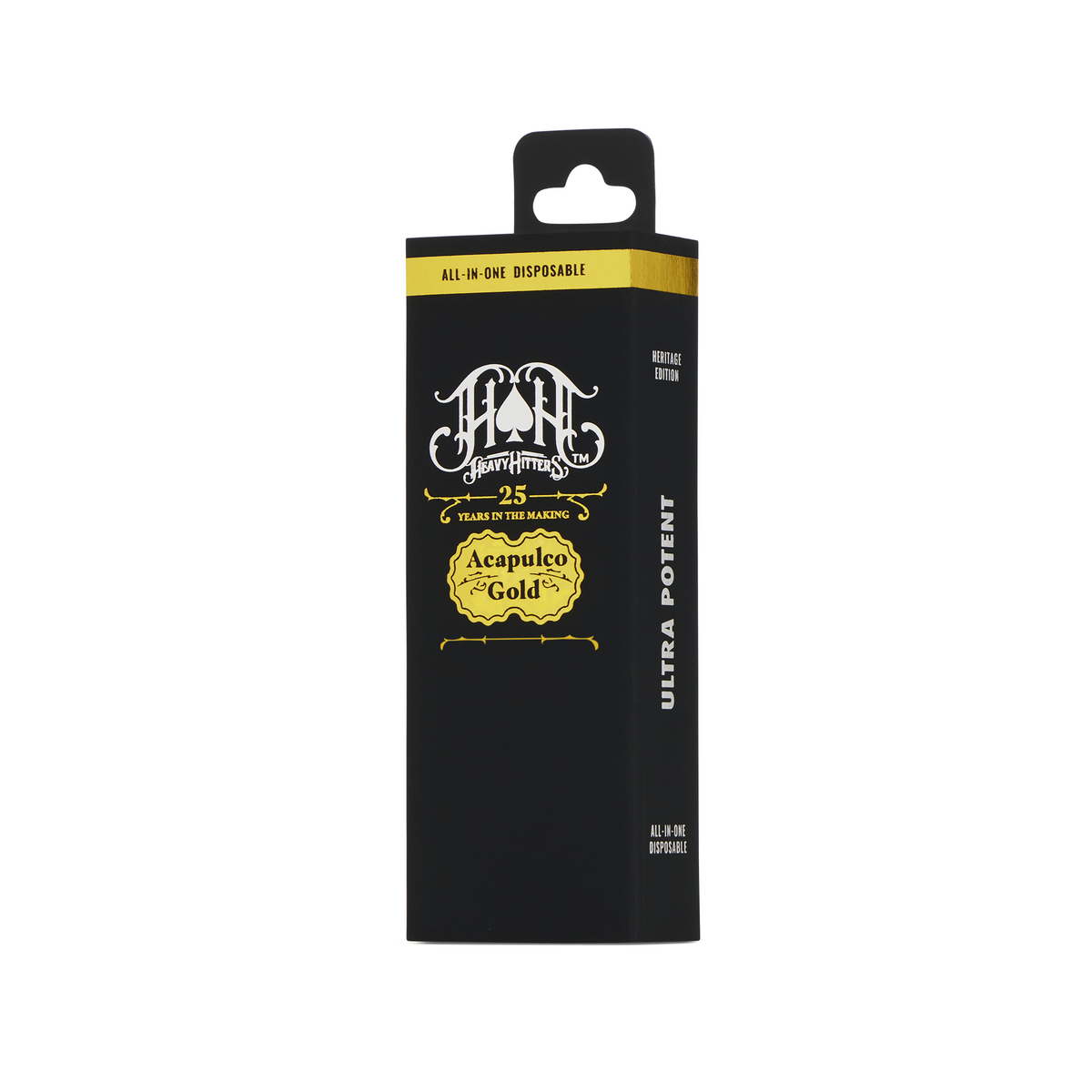 Acapulco Gold (sativa) AIO Disposable Vape by Heavy Hitters 1g