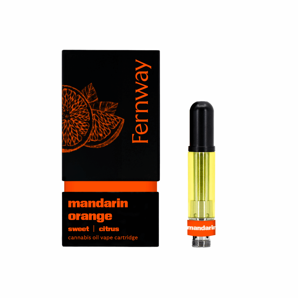 Mandarin Orange Cranberry Jam 510 vape cart by Fernway 1g