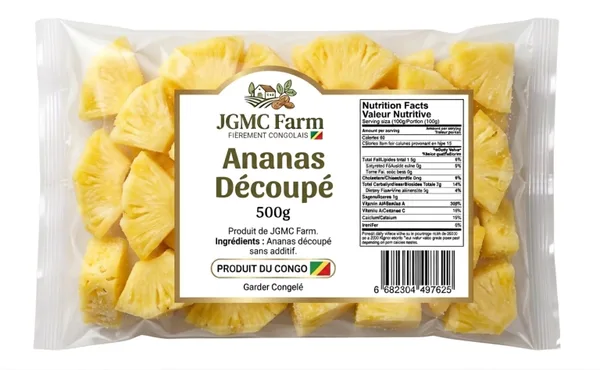 Ananas découpé
