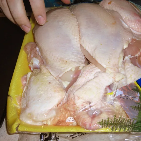 Poulet entier — surgelé