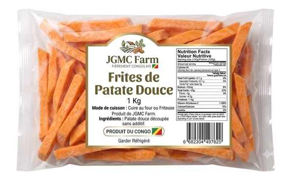 Frite de Patate Douce