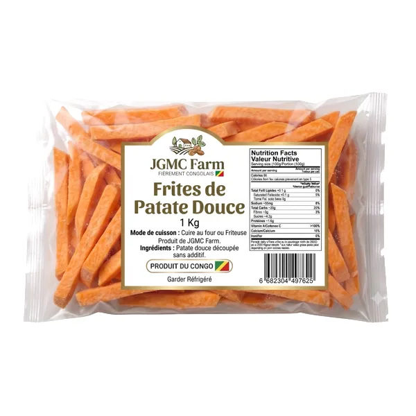 Frite de Patate Douce