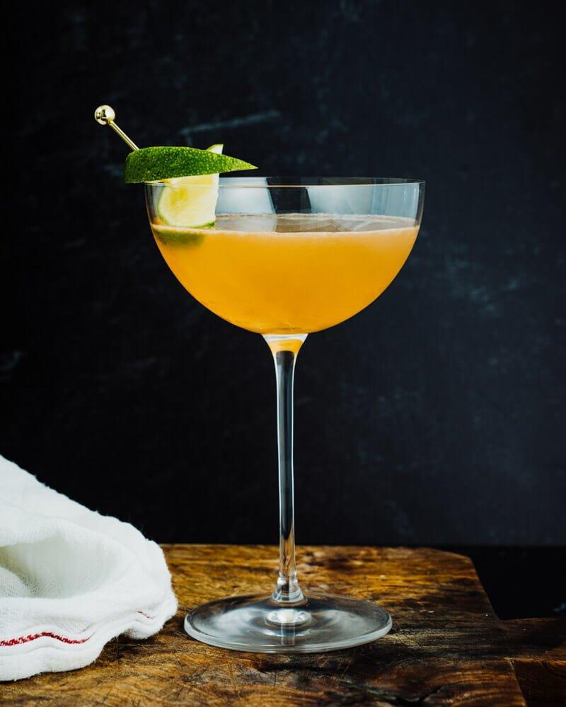 Pegu Club cocktail in a coupe glass