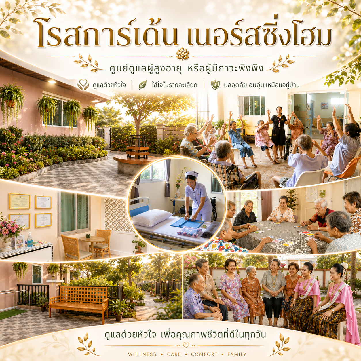 โรสการ์เก้นเนอร์สซิ่งโฮม